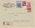 Bohemia & Moravia - Böhmen & Mähren. 1940  Registered Cover. (D03119) - Sonstige & Ohne Zuordnung