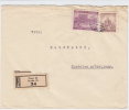 Bohemia & Moravia - Böhmen & Mähren. 1941 Registered Cover. (D03099) - Storia Postale