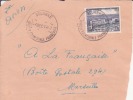 CONGO - SOUANKE - 1957 - A.E.F - Colonies,Fides,Moyen Congo,hopital De Brazzaville,devant De Lettre - Lettres & Documents