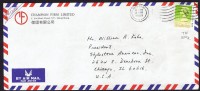 1989     Air Mail Letter To USA   $2.00  Undated - Lettres & Documents