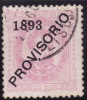 1892  D. Luis ! «PROVISORIO 1893»  Perf 11,5  Reis  20 - Oblitérés