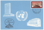 Suisse - Nations Unies - Carte Postale Bleue De 1979 - Briefe U. Dokumente