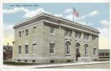 CPSM ISHPEMING (Etats Unis-Michigan) - Post Office - Autres & Non Classés