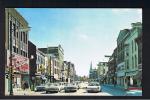 RB 787 - Postcard Cars & Shops Main Street Racine Wisconsin USA - Racine