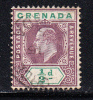Grenada Scott #58 Used 1/2p Edward VII - Grenada (...-1974)