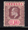 Grenada Scott #59 MH 1p Edward VII - Grenada (...-1974)
