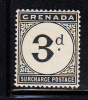 Grenada Scott #J10 MH 3p Postage Due - Grenade (...-1974)