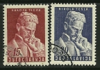 ● JUGOSLAVIA - 1953 - FISICO - N. 625 / 26 Usati, Serie Completa - Cat. ? €  - Lotto  N. 513 - Gebraucht