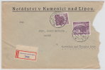 Bohemia & Moravia - Böhmen & Mähren. 1940 Registered Cover. /D03106/ - Briefe U. Dokumente