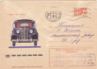 Vehicles Manufactured In 1936 In Russia 1974 Cover Stationery,entier Postal  - Russia. - Postwaardestukken
