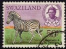 Swaziland - 1969 50c Zebra Used - Wild