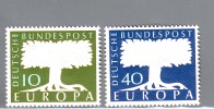 GERMANIA  1957 EUROPA MH* LINGUELLATO - 1957