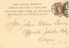 Entero Postal LONDON 1881. Gride. - Covers & Documents