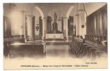 Entrammes (53) : L'intérieur De L´église Abbatiale De L'abbaye De La Trappes De Port-du-salut  En 1920. - Entrammes