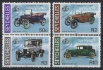 SEYCHELLES - Voitures Anciennes -  4v NEUF *** (MNH) - Seychellen (1976-...)