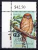 Christmas Island 1996 Birds 85c Hawk-Owl CTO  SG 429, Top Left Corner - Christmas Island