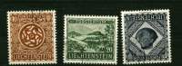 Liechtenstein Obit. N°  281 à 283 -  Découvertes Préhistoriques - Used Stamps