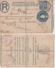 Trinidad Mailed To The USA. Registered Uprated Postal Stationery / Printed Stamp, Cover 1909 - Trindad & Tobago (...-1961)