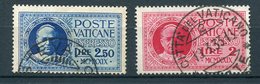 Vaticano - Conciliazione (1929) Espressi (usato) Sass. E1/E2 - Used Stamps