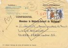 LOT 246 : FRANCE - TIMBRES TAXE SUR ENVELOPPE - 1960-.... Afgestempeld