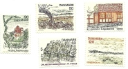 1974 - Danimarca 574/78 Vedute     ------ - Nuovi