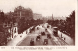Embankment ,Showing Hotel Cecil,Cleopatra´s Needle & Somersethouse - River Thames