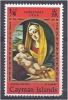 CAYMAN ISLANDS 1969 Christmas - Madonnna & Child - 1/4c Red MNH - Kaimaninseln