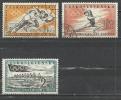 CZECHOSLOVAKIA 1960 - OLYMPIC GAMES - CPL. SET - USED OBLITERE GESTEMPELT - Summer 1960: Rome