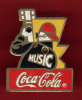 18701-pin's Lumineux.piles HS.musique..coca Cola.. - Coca-Cola