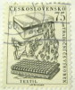 Czechoslovakia 1956 Traditional Crafts Textiles 75h - Used - Used Stamps