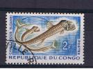 RB 789 - Congo Brazzaville 1961 2f Sloan's Viper Fish SG 15 - Fine Used Stamp - Tropical Fish Theme - Usati