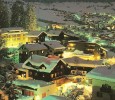 Winterabend In Flims Stempel ! 1982 - Flims