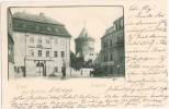 Gruss Aus Bautzen Burgplatz Oskar Hennig Lackirer Grünlich11.8.1899 TOP-Erhaltung - Bautzen