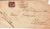 POZZUOLI  /  PALERMO - OVALE  ( Casa Di Correzione In Saluzzo ) - 28.6.1878 -Franc. Di Stato Cent. 20 Isolato - Nuevos