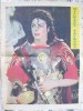 MICHAEL JACKSON-POSTER- IN A ROUMANIAN  KINDER PAPER-AZI- - Giovani