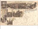 67 NIEDERBRONN BAINS GRUSS LITHO - Niederbronn Les Bains