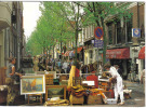 Carte Postale Pays-Bas  Delft  Marché Aux Puces  Brocante Trés Beau Plan - Delft