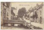 Carte Postale Ancienne Is Sur Tille - Rue De L'Hôpital - Is Sur Tille