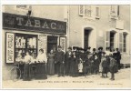 Carte Postale Ancienne Is Sur Tille - Bureau De Poste - Tabacs - Is Sur Tille