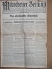 - ALLEMAGNE . MÜNCHEN ZEITUNG . N°45 14/2/1935 . - Sonstige & Ohne Zuordnung