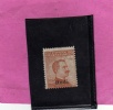 EGEO 1921 - 1922 RODI 20 CENT. CON FILIGRANA WATERMARK MNH - Egeo (Rodi)