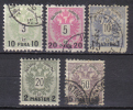 R171 - LEVANTE AUSTRIACO ,  Serie N. 15/19 - Oostenrijkse Levant