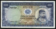 PORTUGUESE GUINEA : 100 Escudos  - 1971 - P45 - UNC - Guinée