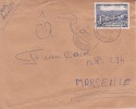 BANGUI - OUBANGUI CHARI - 1957 - Colonies Francaises,Afrique,avion, Lettre,marcophilie - Altri & Non Classificati