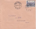 YALINGUA - OUBANGUI CHARI - 1957 - A.E.F - COLONIES FRANCAISES - Fides,Moyen Congo,hopital De Brazzaville,lettre - Altri & Non Classificati