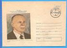 Cyberneticist, Mathematician Dr. Stefan Odobleja ROMANIA Postal Stationery Cover 1988 - Informática