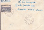 MBAIKI - OUBANGUI CHARI - 1957 - A.E.F - COLONIES FRANCAISES - Fides,Moyen Congo,hopital De Brazzaville,lettre - Andere & Zonder Classificatie