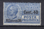 R197 - REGNO , Posta Pneumatica Il N. 7  ***  MNH - Correo Neumático