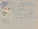 BAMBARI - OUBANGUI CHARI - 1956 - A.E.F - COLONIES FRANCAISES - Lieutenant Gouverneur Cureau,lettre - Altri & Non Classificati