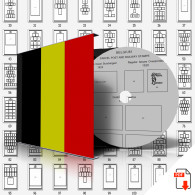 BELGIUM STAMP ALBUM PAGES 1849-2011 (610 Pages) - Anglais